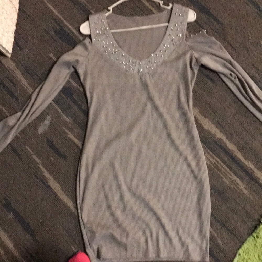 Gray dress